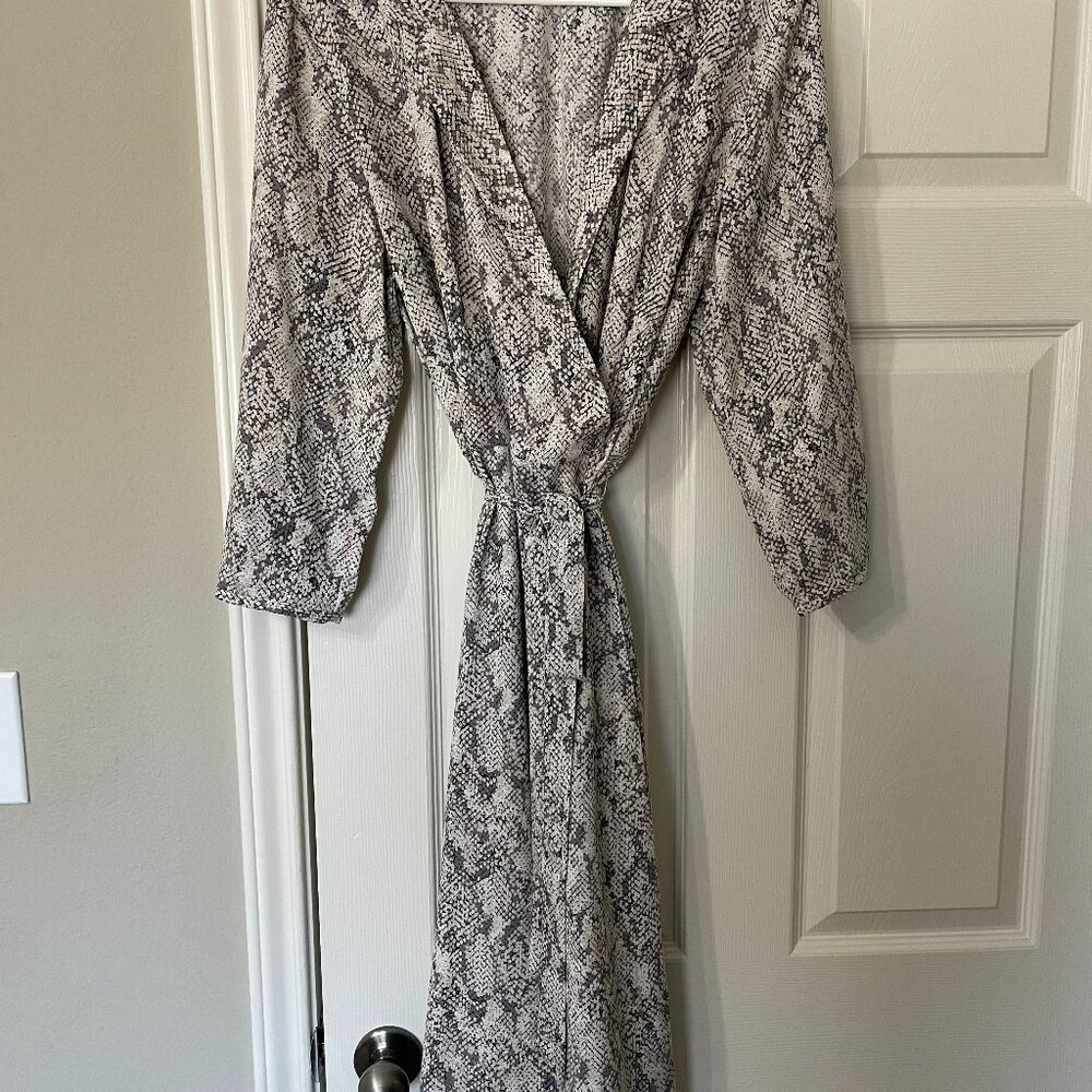 Ann Taylor Factory, Snake Skin design dress, size 14